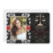 Law School Graduation Announcements Invitation Red