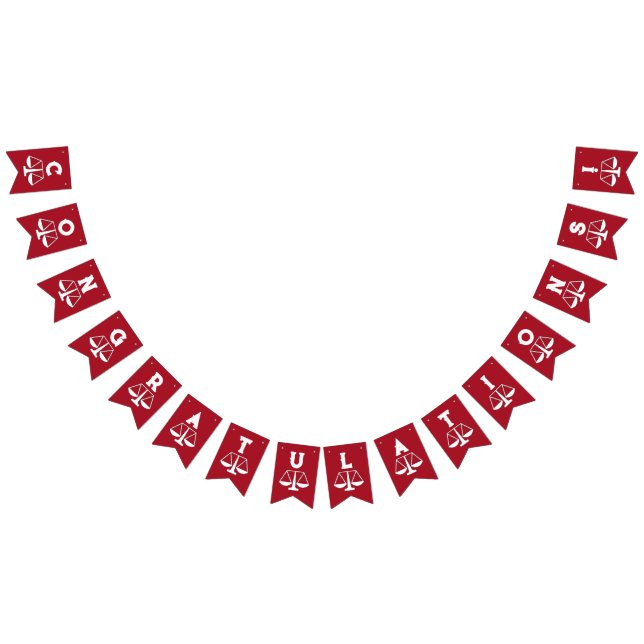 Law School Graduation Bunting (All)