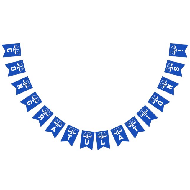 Law School Graduation Bunting (All)