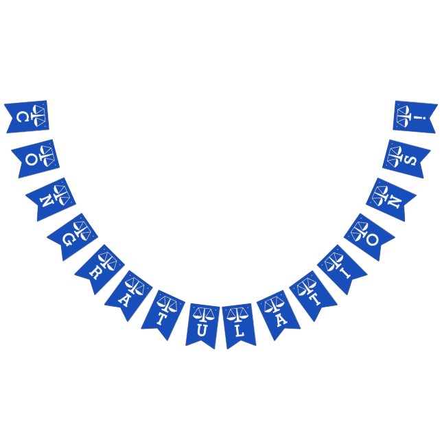 Law School Graduation Bunting (All)