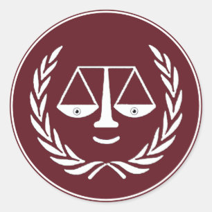 Law School Graduation Classic Round Sticker