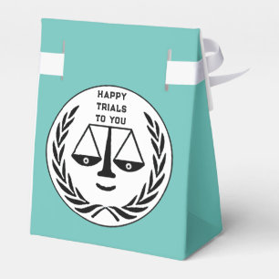 Law School Graduation Favour Box