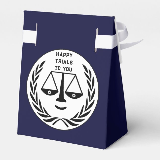 Law School Graduation Favour Box (Back Side)