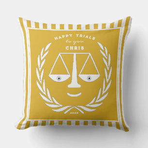 Law School Graduation Gift Cushion