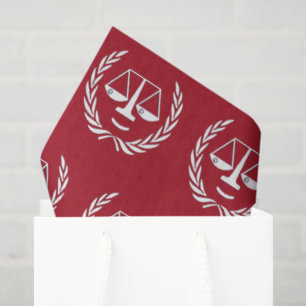 Law School Graduation Gift Tissue Paper