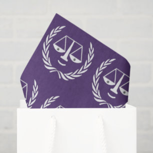 Law School Graduation Gift Tissue Paper