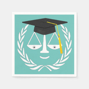 Law School Graduation Napkin