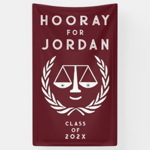 Law School Graduation Party Banner