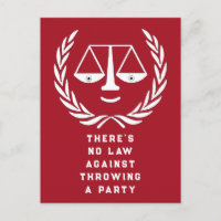 Law School Graduation Party Invitations