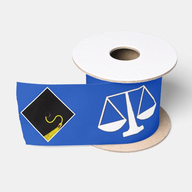 Law School Graduation Satin Ribbon (Spool)