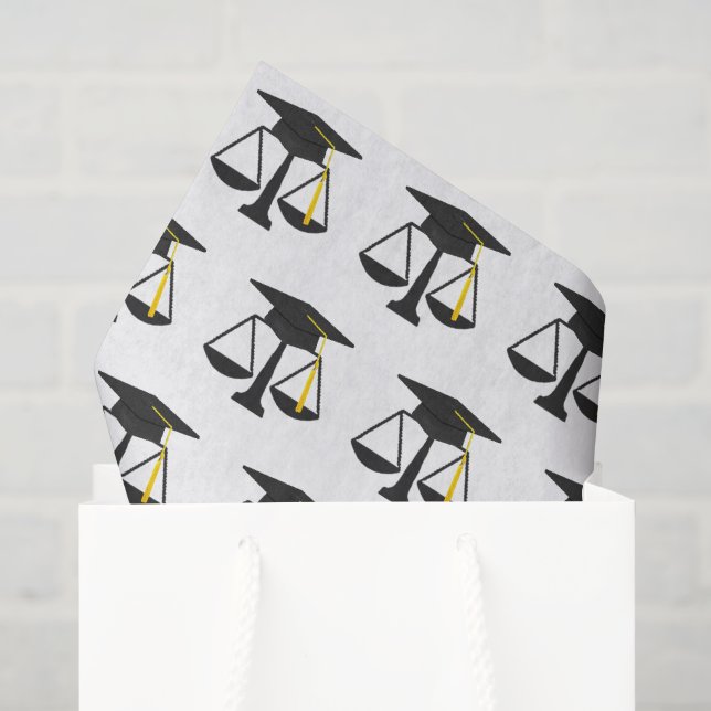 Law School Graduation Tissue Paper (Gift Bag)