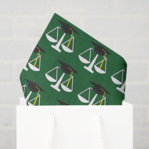 Law School Graduation Tissue Paper