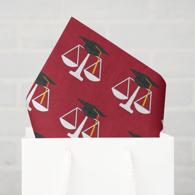 Law School Graduation Tissue Paper (Gift Bag)