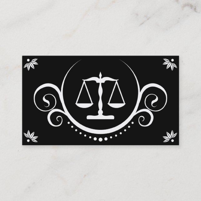 law sophistications business card (Front)