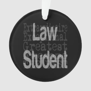 Law Student Extraordinaire Ornament