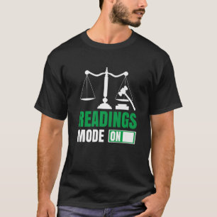 Law Student Law School Student Lawyer In Progress T-Shirt
