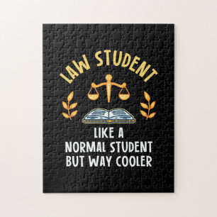 Law Students Are Cooler Jigsaw Puzzle