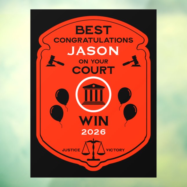 Law Victory Celebration Gift (Sheet 3)