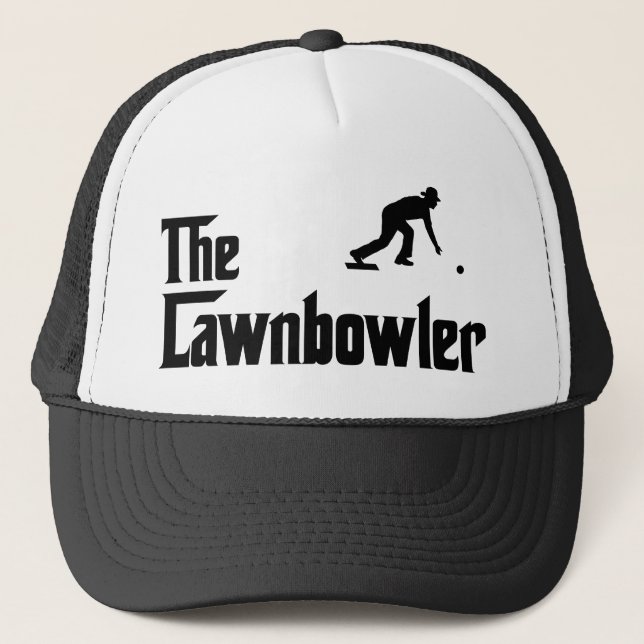 Lawn Bowl Trucker Hat (Front)