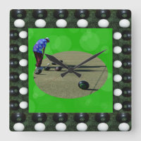 Lawn Bowler Calling Close Bowls,
