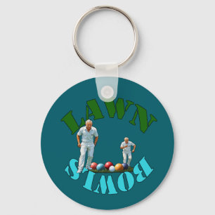 Lawn Bowlers Bowling, Key Ring