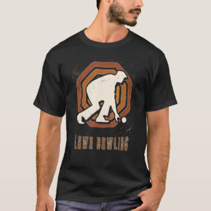 Lawn Bowling Vintage Retro Classic Sport Love T-Shirt