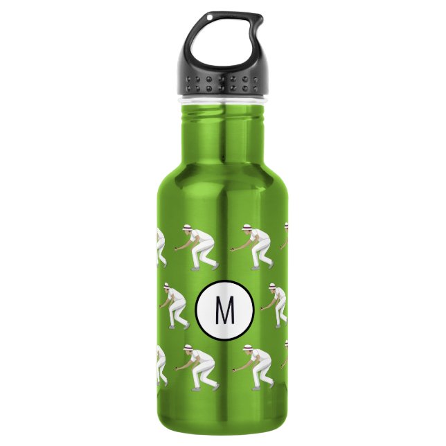 Lawn Bowls 532 Ml Water Bottle (Front)