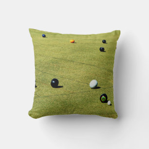 Lawn Bowls Action, Cushion