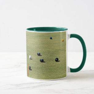 Lawn Bowls Action Game, Mug
