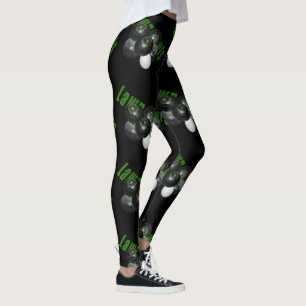 Lawn Bowls And Logo, Leggings