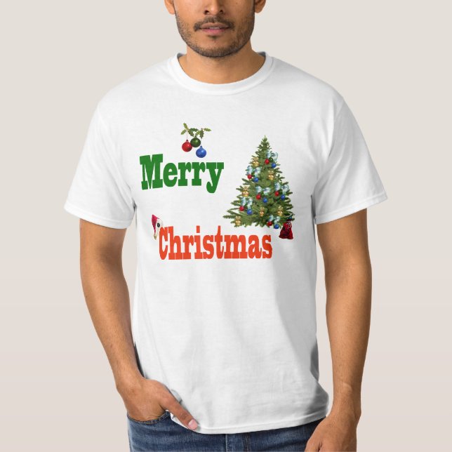 Lawn Bowls, Christmas Tshirt (Front)