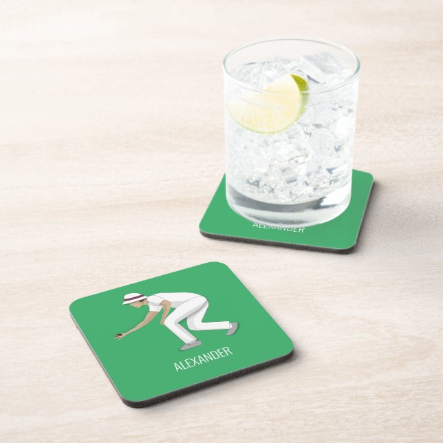Lawn Bowls Coaster (Right Side)