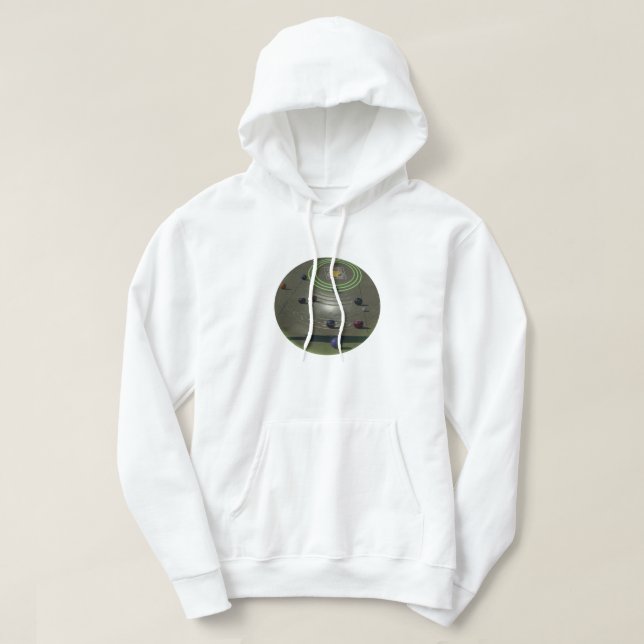 Lawn Bowls Competition Bowl, Hoodie (Design Front)
