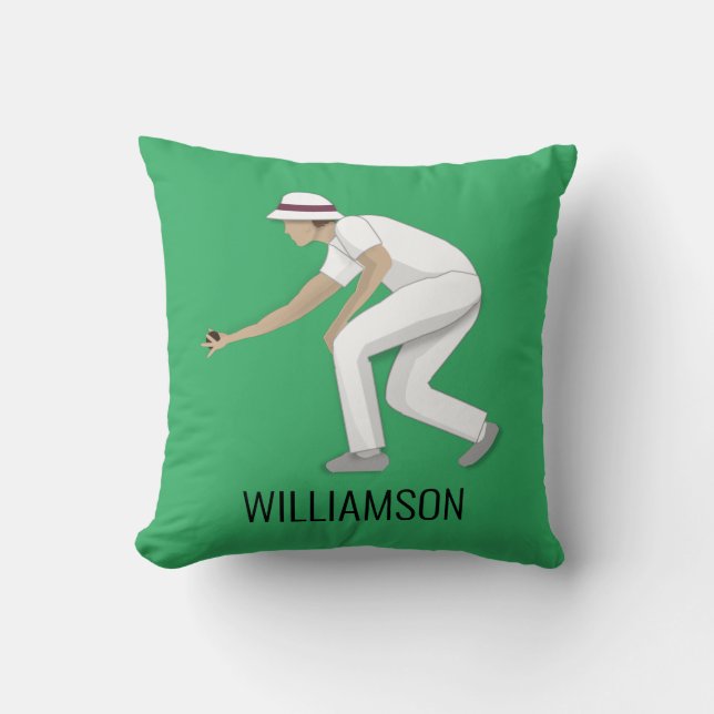 Lawn Bowls Cushion (Front)