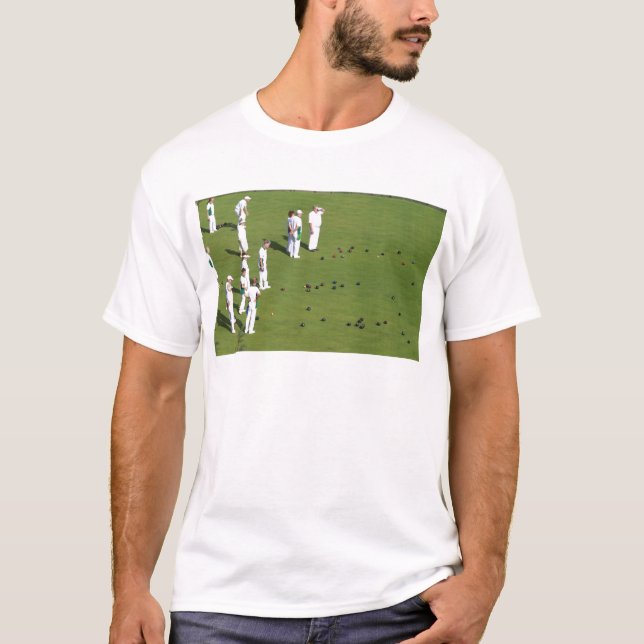 Lawn Bowls England T-Shirt (Front)