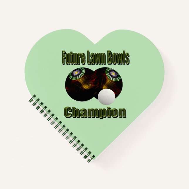 Lawn Bowls Future Champion, Notebook (Front)