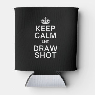 Lawn Bowls - Keep Calm & Draw Shot Can Cooler