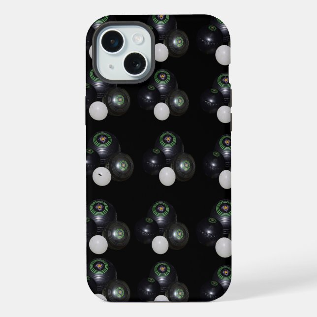 Lawn Bowls Lets Play, iPhone Case (Back)