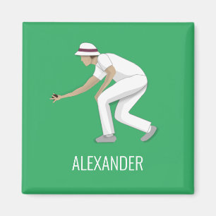 Lawn Bowls Magnet