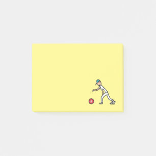 Lawn Bowls Post-it Notes