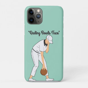Lawn Bowls: Resting Bowls Face Case-Mate iPhone Case