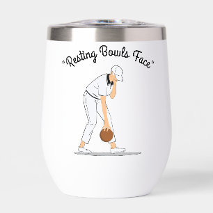 Lawn Bowls: Resting Bowls Face, Funny 