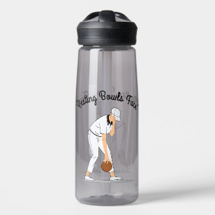 Lawn Bowls: Resting Bowls Face, Funny  Water Bottle