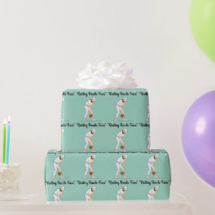 Lawn Bowls: Resting Bowls Face Wrapping Paper