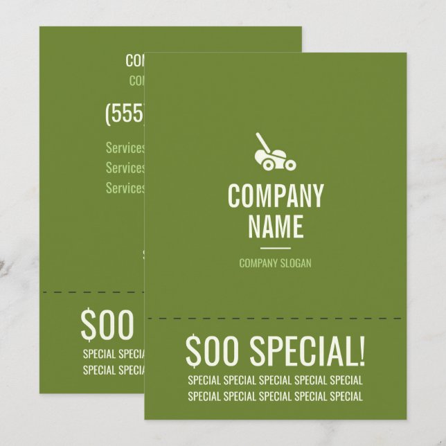 Lawn Care 5x7 Flyer (Front/Back)