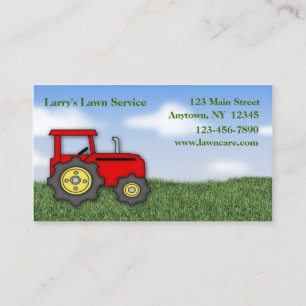 Lawn Care Business Card