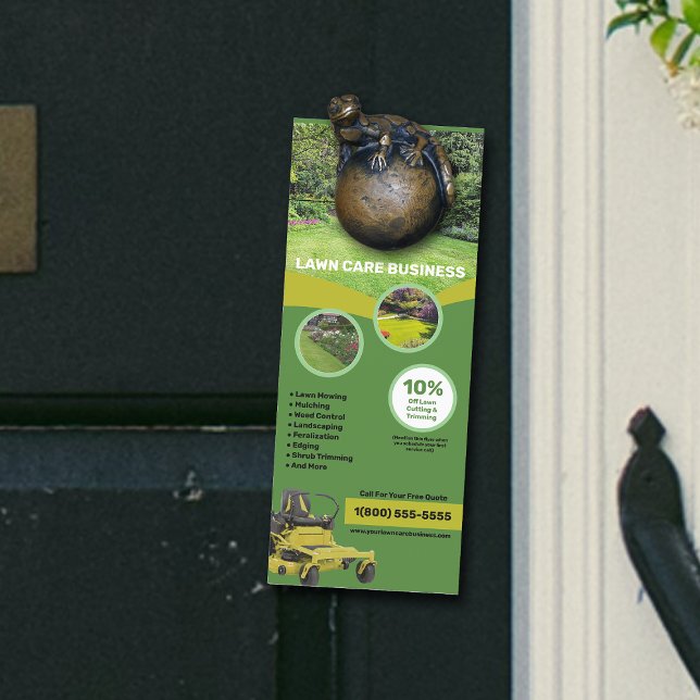 Lawn Care Business Door Hanger (Creator Uploaded)