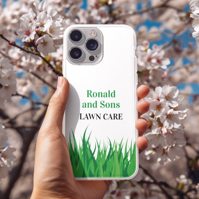 Lawn Care Business Phone Case Template (Creator Uploaded)