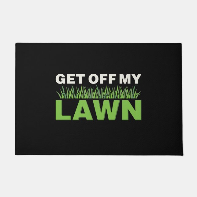Lawn Care Doormat (Front)