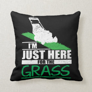 Lawn Care Funny Lawn Mower Grass Mowing Cushion